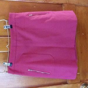 Raspberry Colored Loft Skirt
